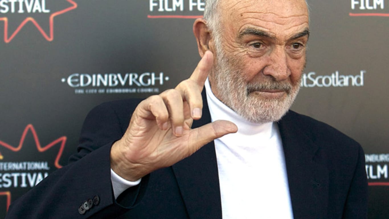 Sean Connery 2010 in Edinburgh.