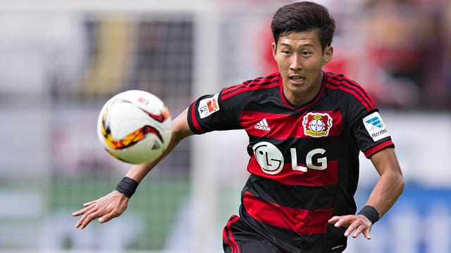 Trikottausch? Bayer-Star Heung-Min Son wird wohl schon bald für Tottenham Hotspur auflaufen. Trikottausch? Bayer-Star Heung-Min Son wird wohl schon bald für Tottenham Hotspur auflaufen.