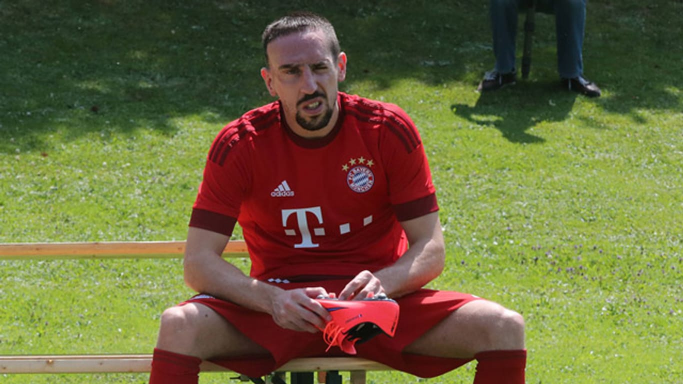 Franck Ribéry hat genug von Schmerzen und will endlich wieder spielen.