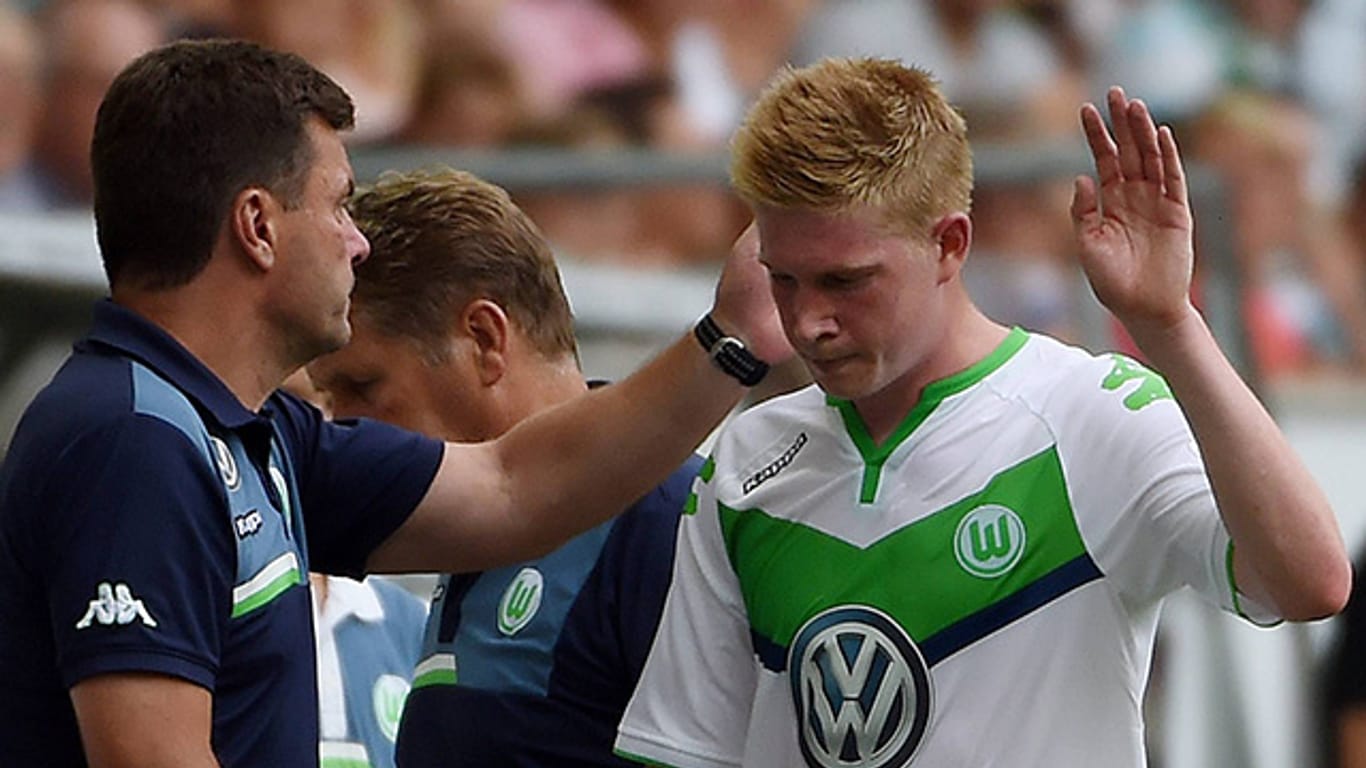 Noch ist Kevin de Bruyne Spieler des VfL Wolfsburg.