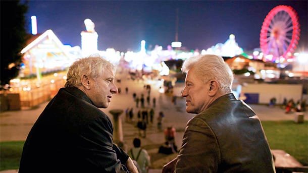 Die Kommissare Leitmayr (Udo Wachtveitl, li.) und Batic (Miroslav Nemec) unfreiwillig auf dem Oktoberfest.