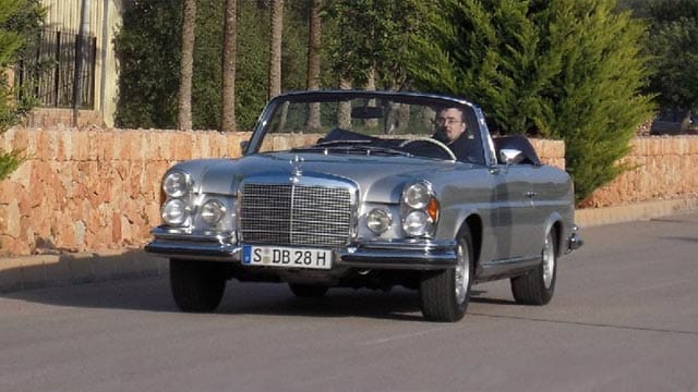 Das Traumcabriolet Mercedes 280 SE.