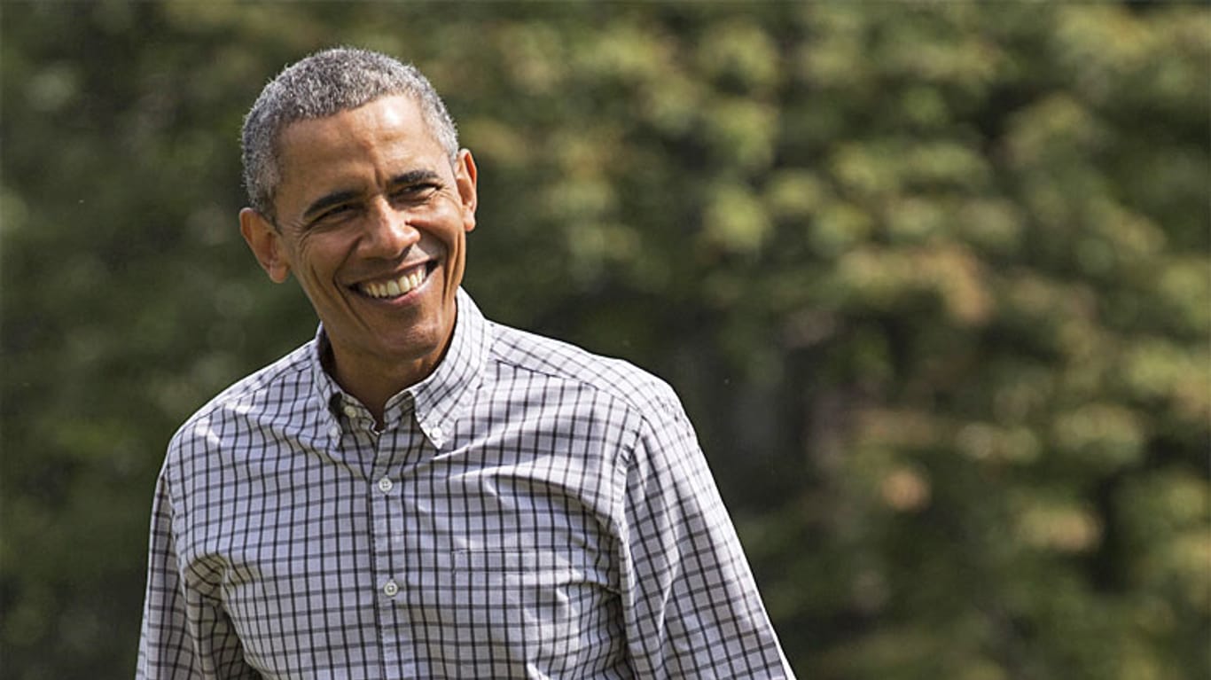 Barack Obama möchte bei einem Überlebenstraining auf den Klimawandel aufmerksam machen.