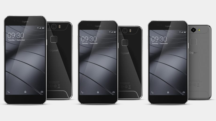 Gigaset hat drei neue Smartphones vorgestellt.