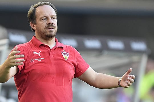 Alexander Zorniger steht beim VfB Stuttgart bereits unter Druck.