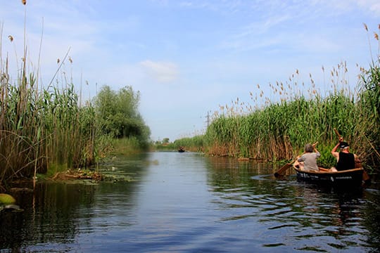 Wer das Delta bereist, ist mitten in der Natur.