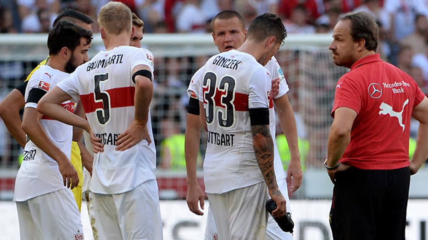 Beim VfB Stuttgart herrscht Krisenstimmung.