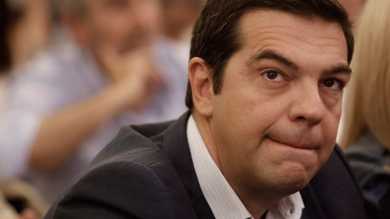 Die Umfragen entwickeln sich nicht zu seinen Gunsten: Syriza-Chef Alexis Tsipras.