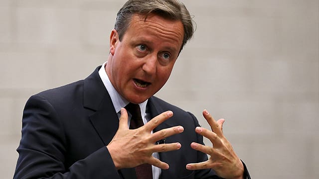 Der britische Regierungschef David Cameron.