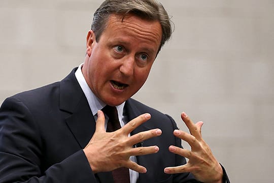 Der britische Regierungschef David Cameron.
