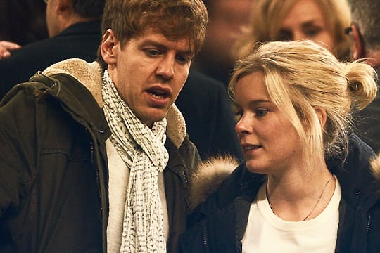 Sebastian Vettel und seine Freundin Hanna auf einem der wenigen Fotos, die vom dem Paar existieren. Die Aufnahme stammt aus dem Jahr 2012.