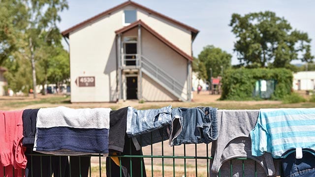 Patrick-Henry-Village: In der Erstaufnahmestelle für Flüchtlinge in Heidelberg-Kirchheim arbeitete ein rechtsradikaler Wachmann.