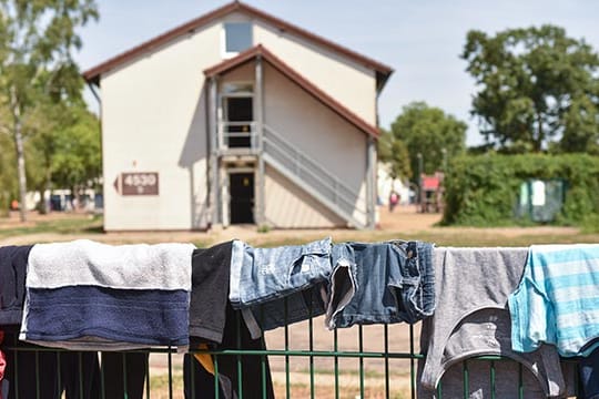 Patrick-Henry-Village: In der Erstaufnahmestelle für Flüchtlinge in Heidelberg-Kirchheim arbeitete ein rechtsradikaler Wachmann.