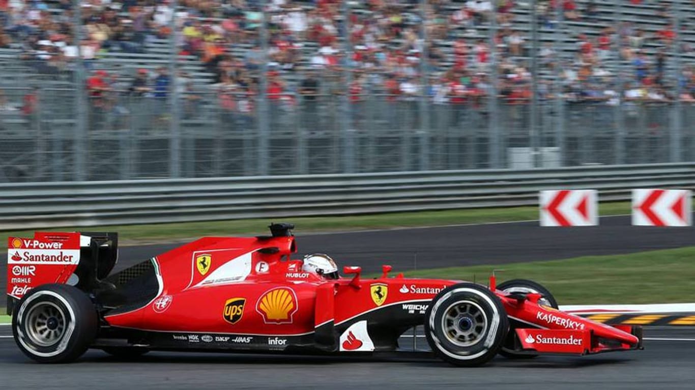 Sebastian Vettel macht in Italien einen Schritt nach vorne.