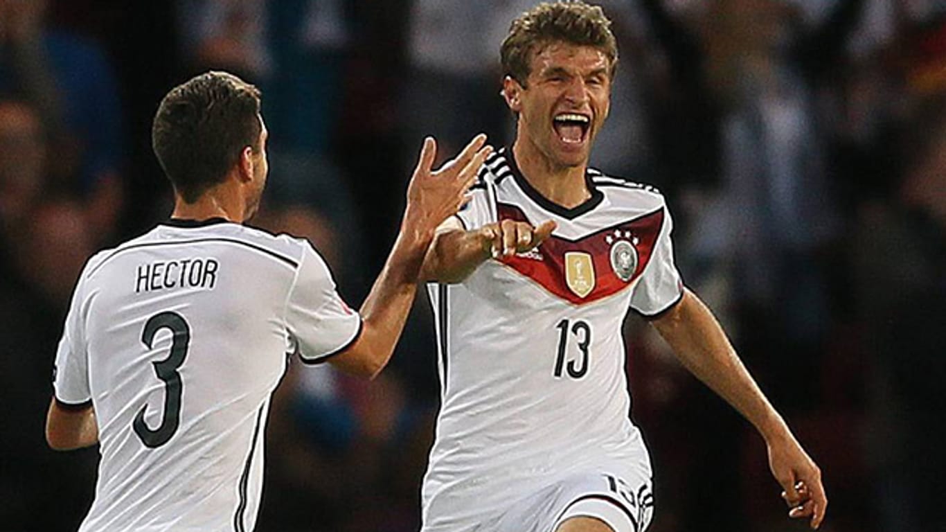 Müller, immer wieder Müller: Das DFB-Team kann sich auf den Bayern-Star verlassen.