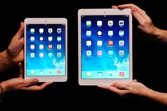Bisher bietet Apple iPads mit Bildschirmdiagonalen von knapp 8 und 10 Zoll an – das iPad Pro soll mit rund 13 Zoll deutlich größer werden.