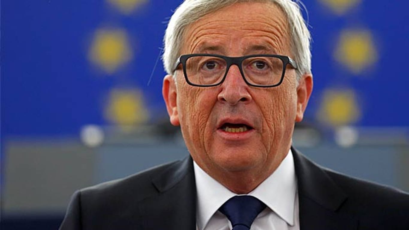 EU-Kommissionspräsident Jean-Claude Juncker beklagt mangelnde Solidarität der Mitgliedsstaaten bei der Aufnahme von Flüchtlingen.