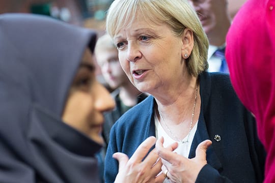 Hannelore Kraft hat einen Vorschlag in der Flüchtlingskrise.