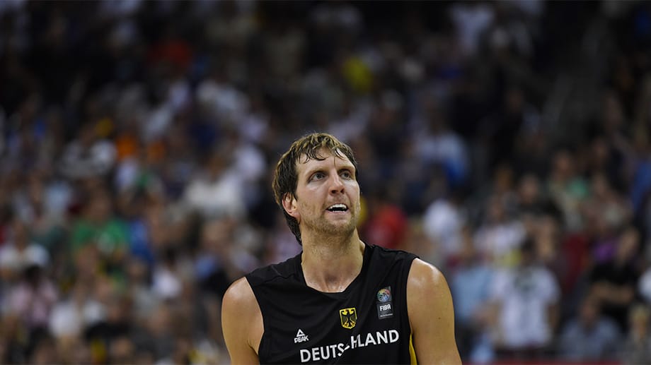 Gutes Spiel der Deutschen, aber am Ende stand das Team um Dirk Nowitzki mit leeren Händen da.