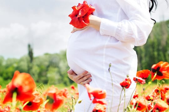 Frauen sollten während der Schwangerschaft nur wenig Mohn zu sich nehmen.