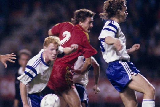 Matthias Sammer war mit Abstand der prominenteste Spieler, der für die DDR im letzten Länderspiel vor 25 Jahren auflief.