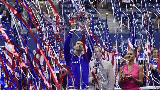 Novak Djokovic hat zum zweiten Mal die US Open gewonnen.