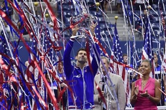 Novak Djokovic hat zum zweiten Mal die US Open gewonnen.