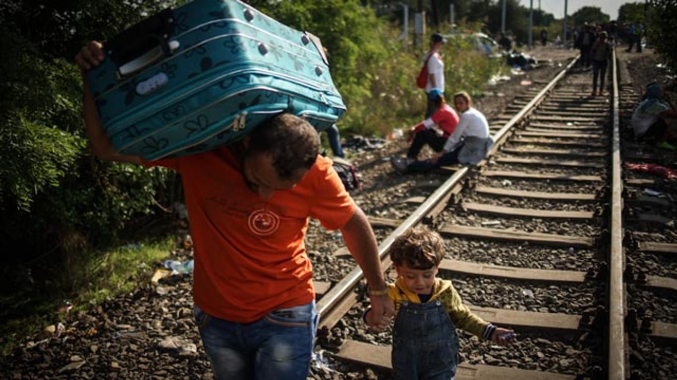 Täglich versuchen tausende Flüchtlinge, über Serbien nach Ungarn zu gelangen.