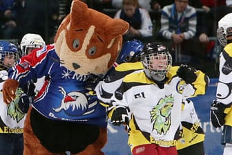 Udo der Hamster sorgt normalerweise für gute Stimmung in der SAP Arena.