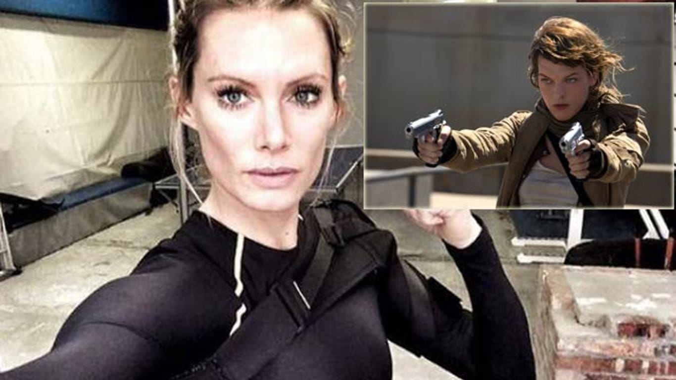 Olivia Jackson, die Stuntfrau von Hollywoodschönheit Milla Jovovich, ist am Set von "Resident Evil" schwer verunglückt.