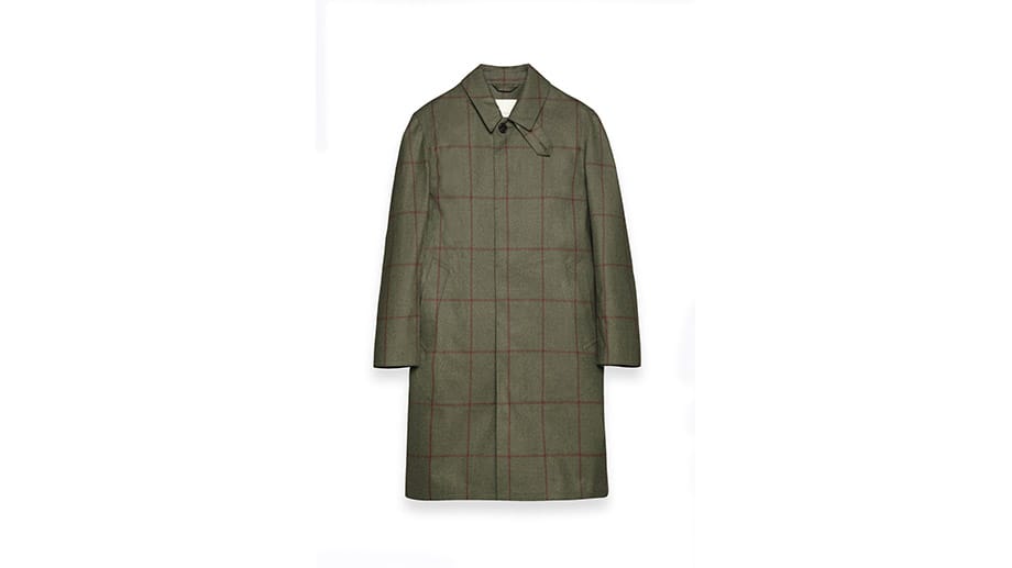 Der Regenmantel-Klassiker von Mackintosh: Dieser Mantel für 990 Euro wurde exklusiv für den Onlineshop MrPorter entworfen.
