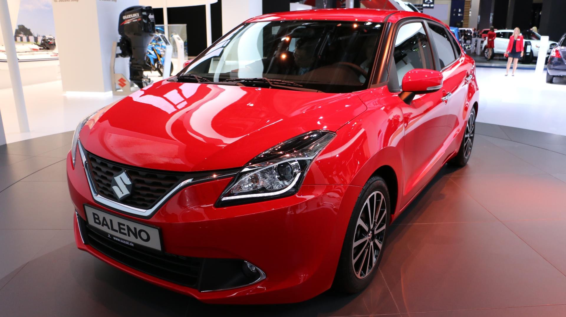 Design aus dem Flow: Suzuki Baleno.