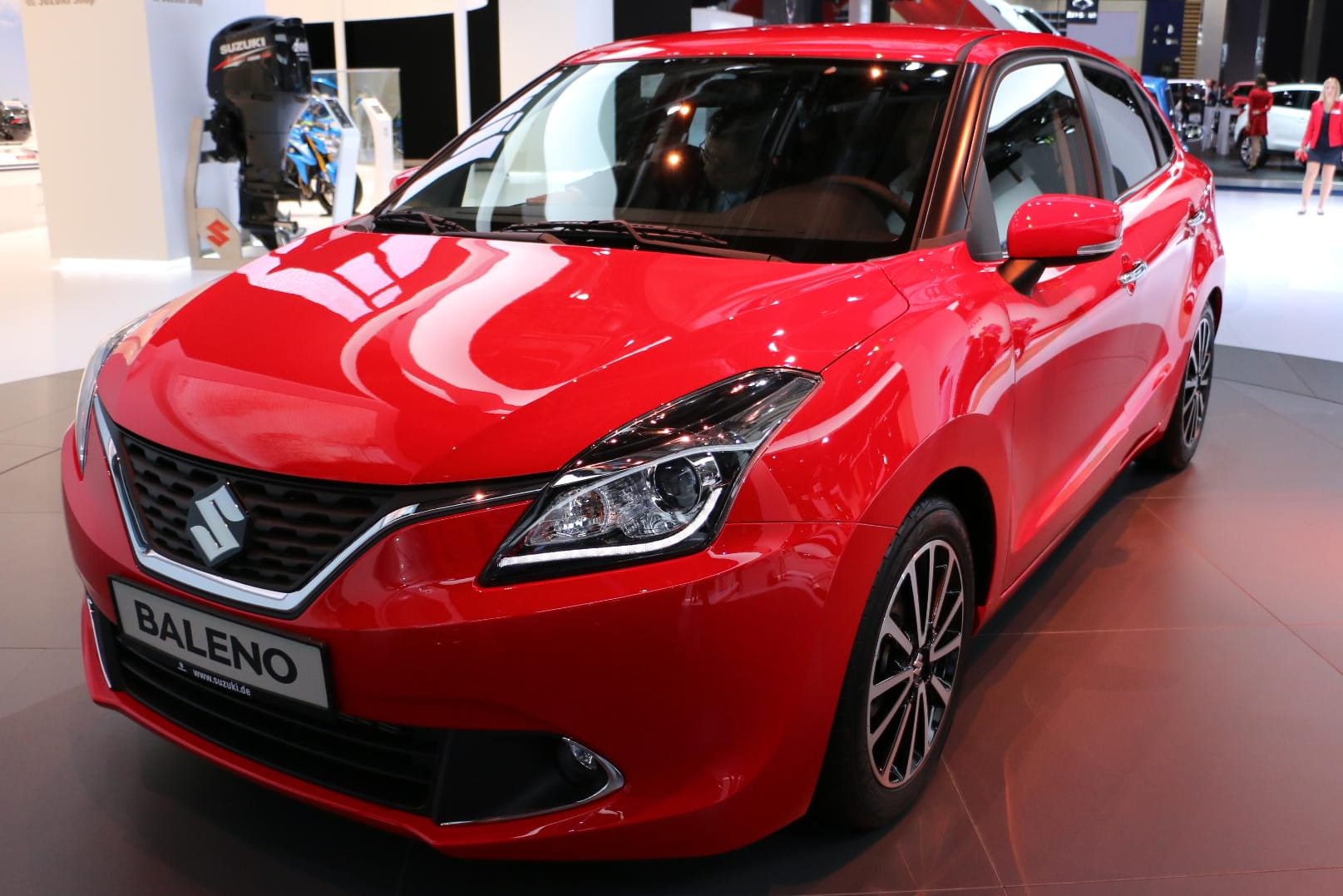 Design aus dem Flow: Suzuki Baleno.