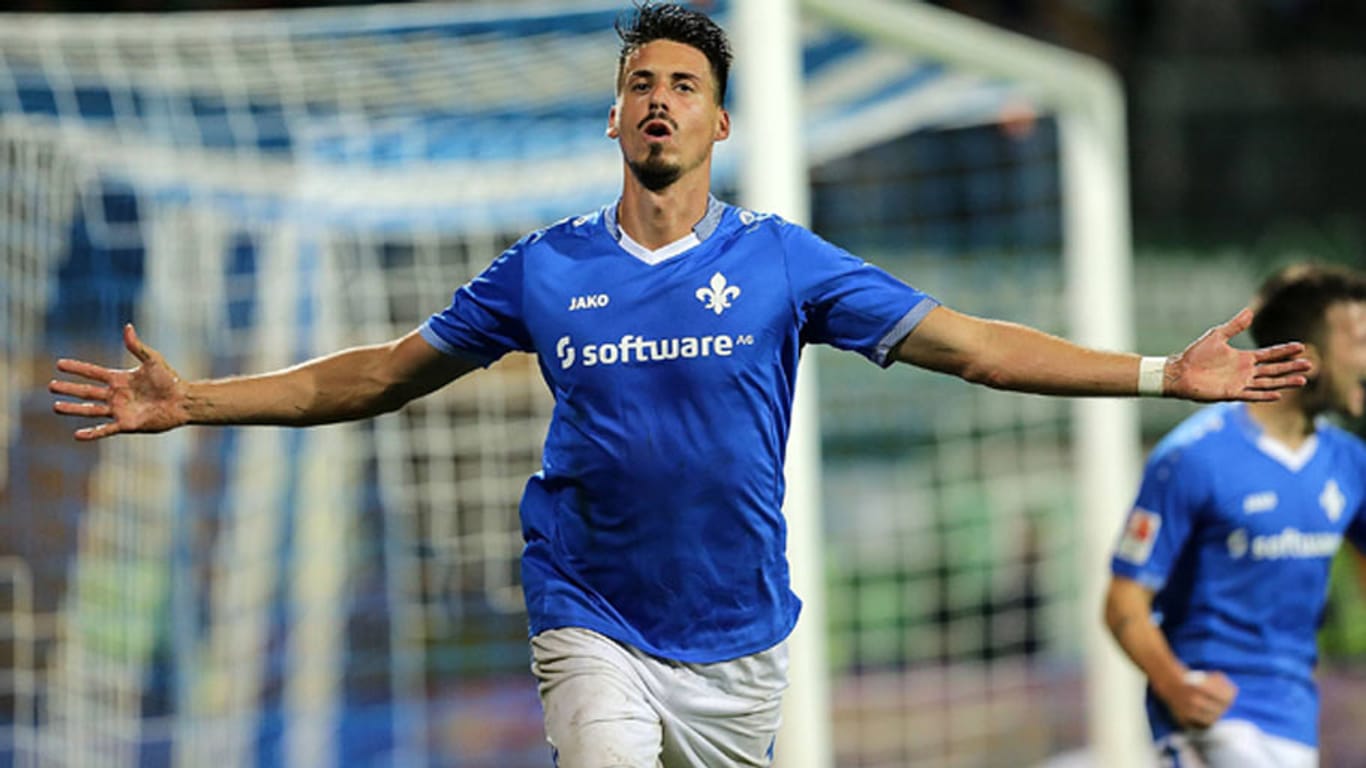 Gegen seinen Ex-Klub drehte Darmstadts Sandro Wagner richtig auf.