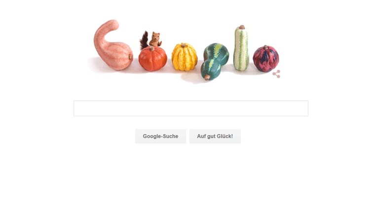 Google Doodle zum Herbstanfang