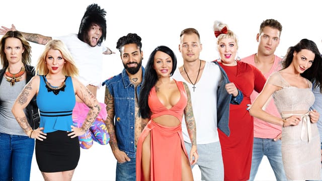 Diese Menschen sind in den "Big Brother"-Container gezogen.