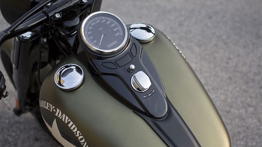 20.845 Euro kostet de neue Harley-Davidson Softail Slim S. Das sind rund 1100 Euro mehr als der Motorradbauer für die normale Softail berechnet.
