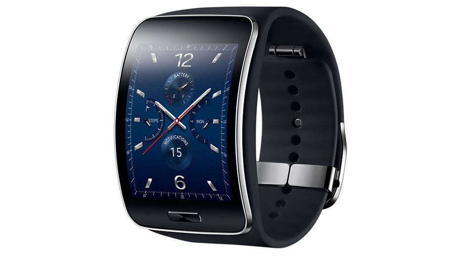Die Samsung Galaxy S hat als einzige Uhr im Test einen SIM-Kartenschacht für Mobilfunk.