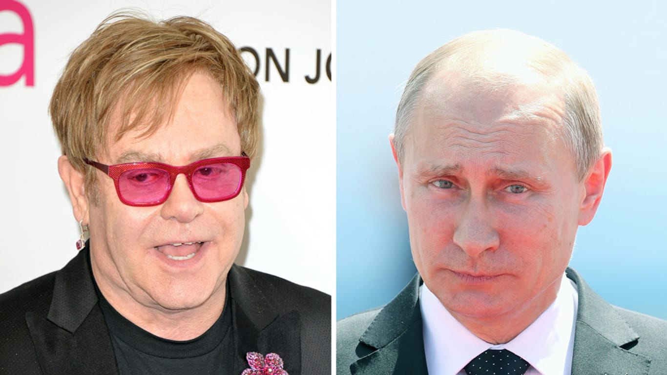 Elton John hat mit dem russischen Präsidenten Wladimir Putin telefoniert.