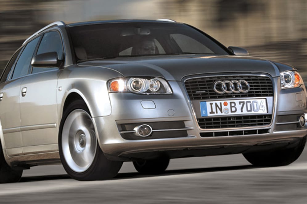Gebrauchtwagen von Audi glänzen mit hohen Kilometerleistungen.