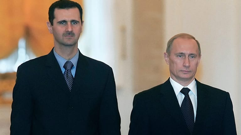 Alte Verbündete: Baschar al-Assad und Wladimir Putin