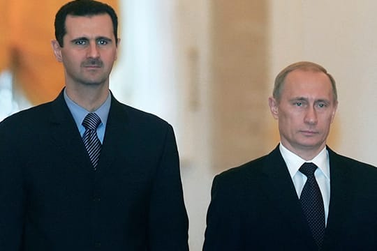 Alte Verbündete: Baschar al-Assad und Wladimir Putin