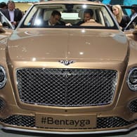 Bentley Bentayga - das SUV ist eine der Hauptattraktionen auf der IAA 2015.