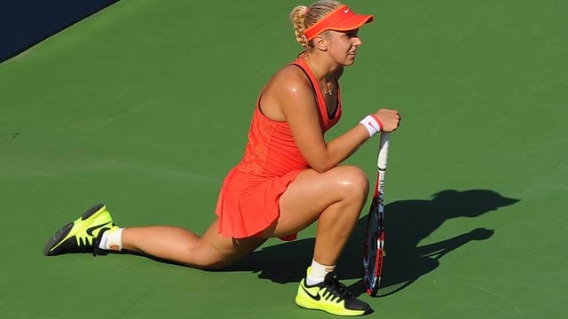 Sabine Lisicki plagen anhaltende Knieprobleme.