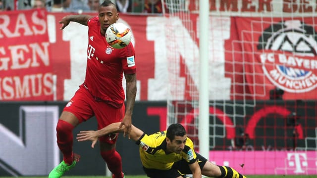 Jerome Boateng (li.) war einer der Hauptdarsteller beim Kantersieg des FC Bayern gegen den BVB. Jerome Boateng (li.) war einer der Hauptdarsteller beim Kantersieg des FC Bayern gegen den BVB.