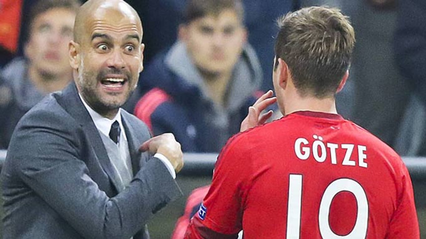 Auch Mario Götze (re.) scheint im dritten Jahr unter Pep Guardiola seine Rolle beim FC Bayern gefunden zu haben.