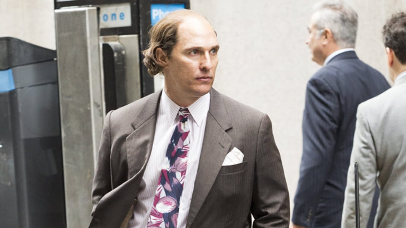 Matthew McConaughey sehr unsexy am Set seines neuen Films "Gold".