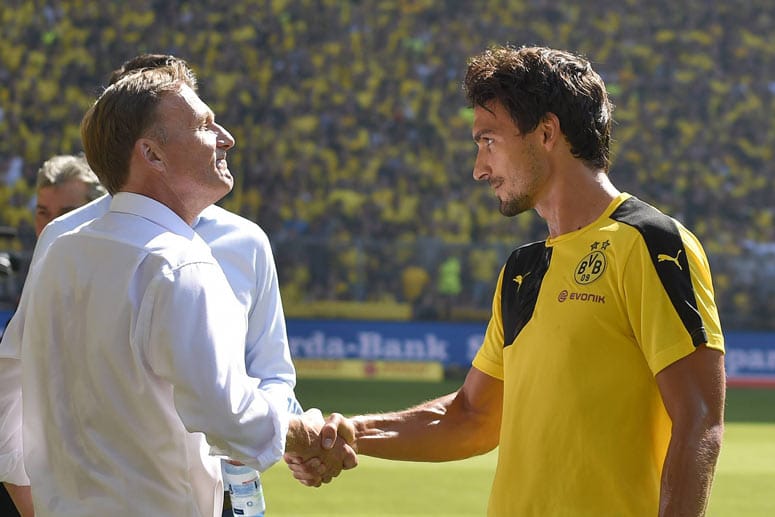 Hans-Joachim Watzke (li.) hat Redebedarf wegen der erneut öffentlich geäußerten Kritik durch BVB-Kapitän Mats Hummels.