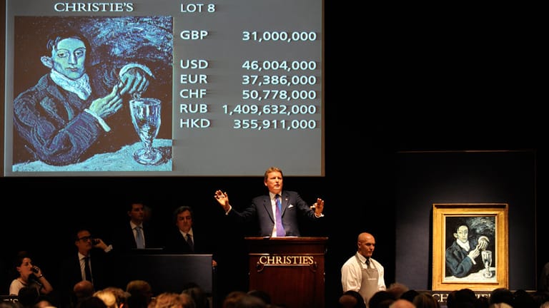 Christie's, die andere Auktionshaus-Ikone Londons, hat mittlerweile 80 Ableger weltweit.