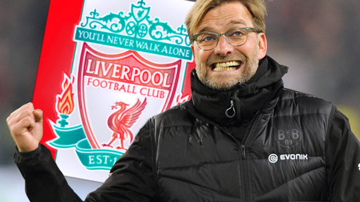 Jürgen Klopp heuert in Liverpool an.